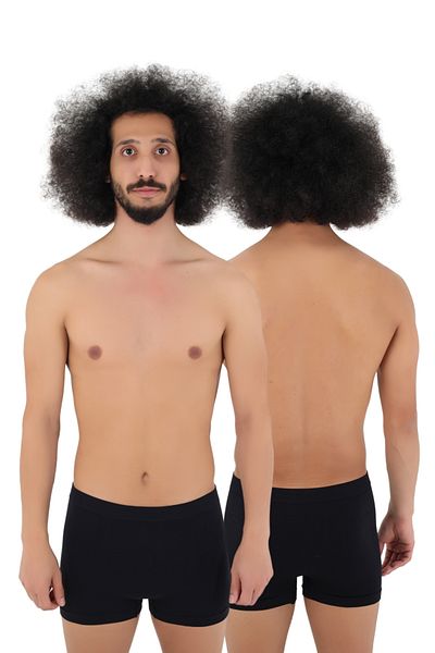 CNT Men's Seamless Micro Fiber Boxer - Comfortable Elastic