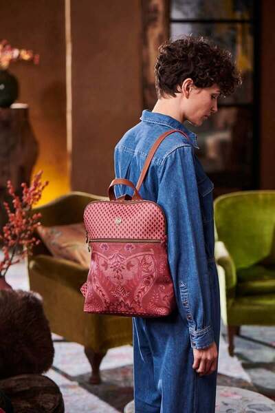 Pip Studio Rucsac Pip Studio, colecția Kyoto Festival, Dark Pink, 28x36x11cm