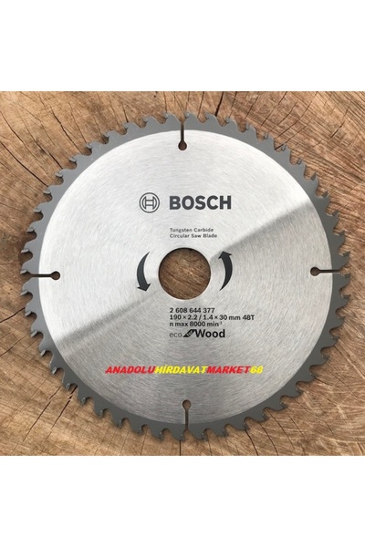 Bosch Ahşap Kesme Testeresi 190mm Sunta Mdf Kesme Testeresi 48diş