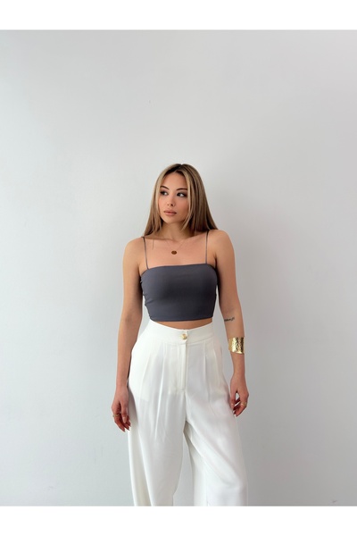 Somut istanbul Жіночий бюстгальтер з бретелями та шнурівкою