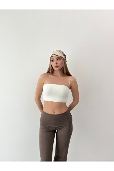 Somut istanbul Жіночий бюстгальтер з бретелями та шнурівкою