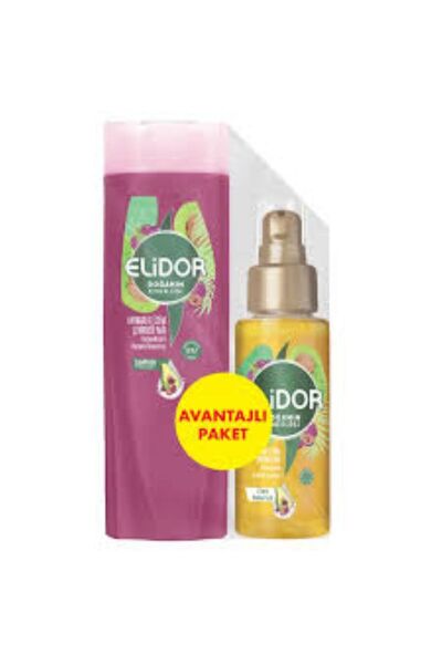 Elidor Şampuan 200 ml + Serum Saç Bakım Yağı 80 ml