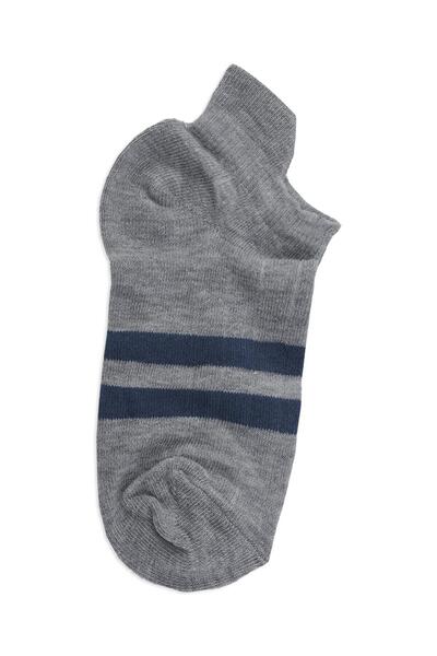 Bebelop Асортимент от 3 чифта раирани кръгли чорапи с ботуши за момче