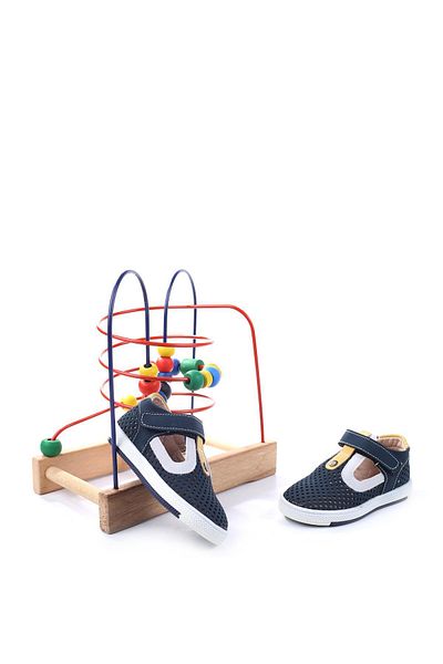 Şirin Bebe Şirin Bebe 3132 Orthopedic Baby Boy First Step Shoes Sandals