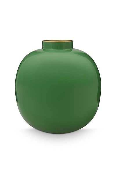 Pip Studio Vaza decorativă, din metal, Green, 23cm, Pip Studio