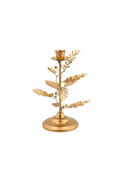 Pip Studio Suport pentru lumânare, din metal, Pip Studio, 21.5 cm, Gold, colecția Others
