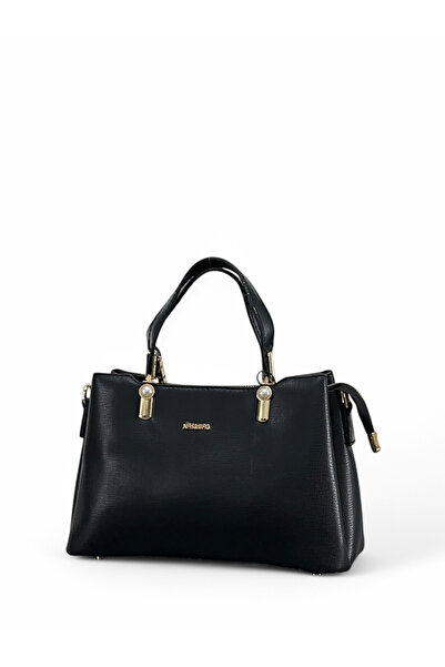 Nas Bag İnci Detaylı Kadın El ve Omuz Çanta