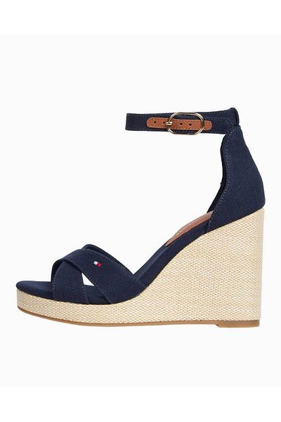 Tommy Hilfiger Flag High Wedge Espadrilles Slippers