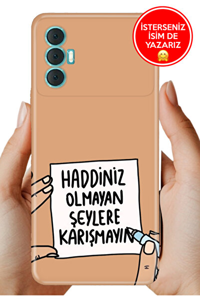 TECNO Spark 8 Pro Kılıf TPU Resimli Silikon Karışmayın