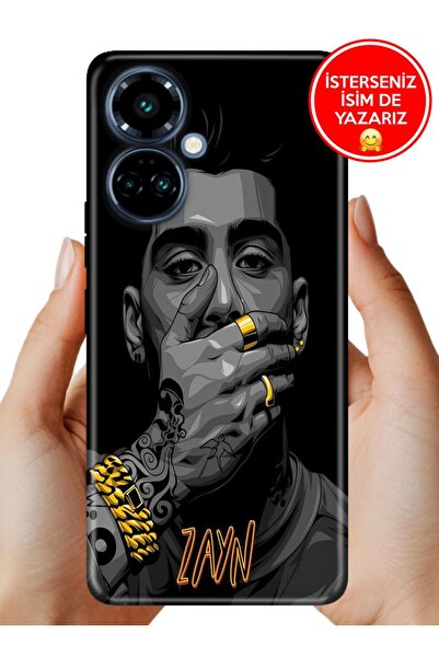 TECNO Camon 19 Pro Kılıf Uyumlu Desenli Baskılı Kamera Korumalı Silikon Zayn
