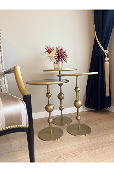 Esey Luxury Galaxy 3lü Zigon Sehpa