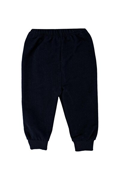 Bebelop Erkek Bebek Sevimli Ayı Baskılı 2'Li Alt Üst Eşofman Takımı