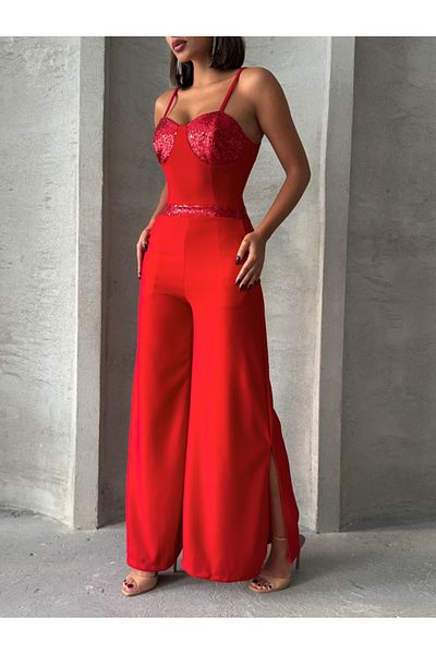 ADA MODA Women's jumpsuit with suspenders
