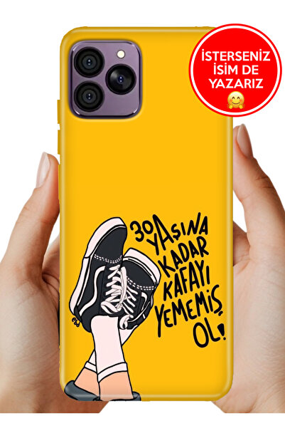 HİKİNG A41 Kılıf Desenli Baskılı Kamera Korumalı Silikon 30 Yaşına Kadar