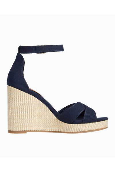 Tommy Hilfiger Flag High Wedge Espadrilles Slippers