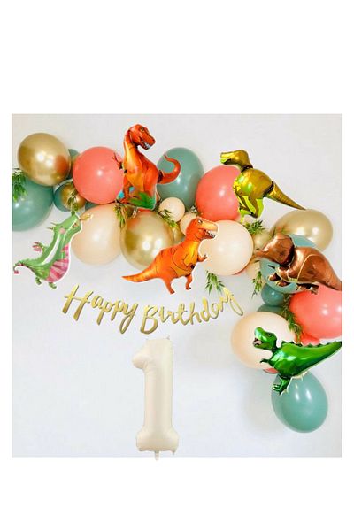 CANSIN Dinosaur Birthday Set