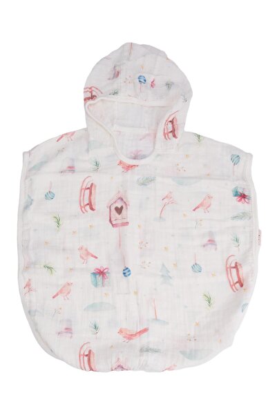 Bebelop 1-5 років 100% органічна бавовняна муслінова накидка - 4 шари