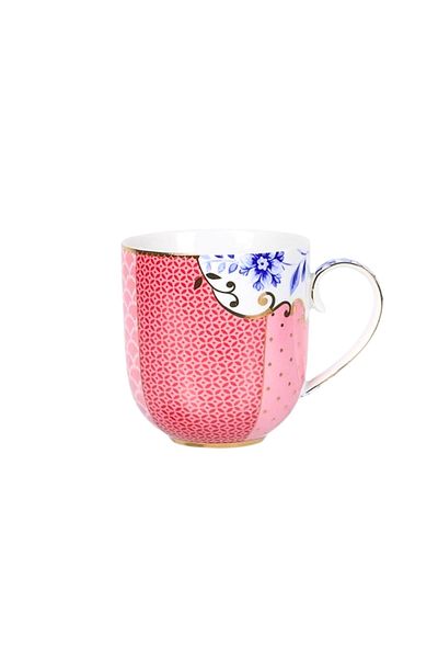 Pip Studio Porcelain mug, Royal Multi collection, Pink, 260 ml, Pip Studio