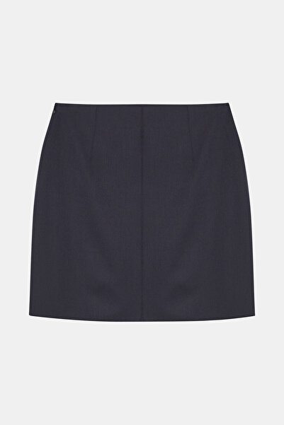 W Collection LACİVERT MİNİ ETEK