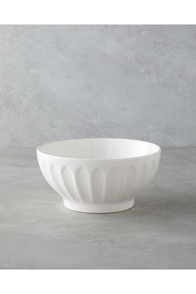 English Home Ceramic Mixing Bowl 23 X 12 cm Cream Hecha