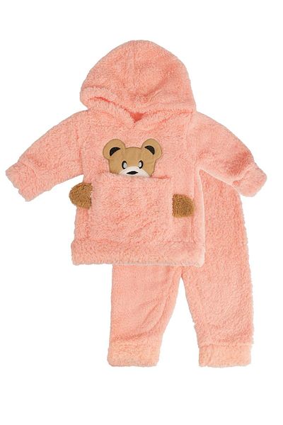 Bebelop Welsoft Winter Baby Jumpsuit - Soft Fabric, Kangaroo Pocket, 1-4 Years