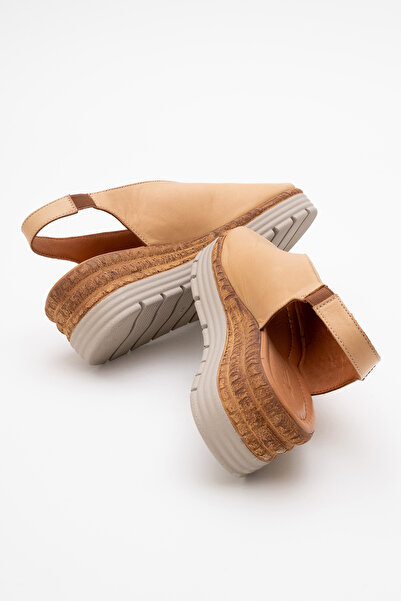 Dericlub Women's Real Leather Comfort Daily Sandals Comfort Daily Sandals