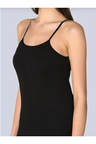 GÜMÜŞ Silver Black Ipaski Tank Top 6 Pack