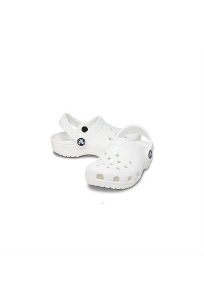 Crocs Classic Clog T Children's White Slippers