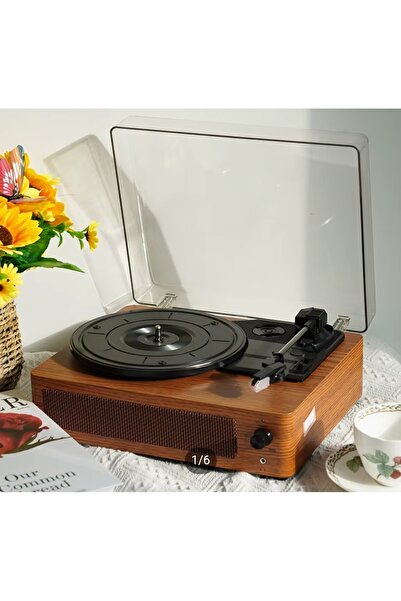 ErginGroup Retro Pikap Nostalji 33/45/78 Cd Müzik Plak Çalar