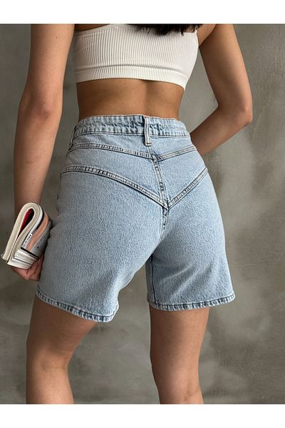 ADA MODA Women's short, simple jeans