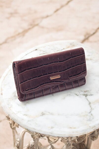 KRB POLO ACCESSORİES إكسسوارات محفظة نسائية باللون البني عالية الجودة ومفيدة ...