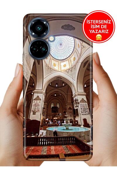 TECNO Camon 19 Pro Kılıf Uyumlu Desenli Baskılı Kamera Korumalı Silikon Ulu C...
