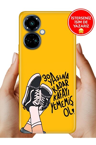 TECNO Camon 19 Pro Uyumlu Kılıf Desenli Baskılı Kamera Korumalı Silikon 30 Ya...