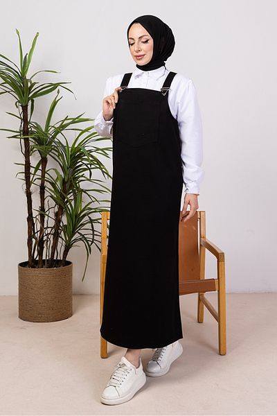 Bestenur Gavin Pocketed Gabardine Gilet 1404 - Μαύρα ανδρικά παπούτσια
