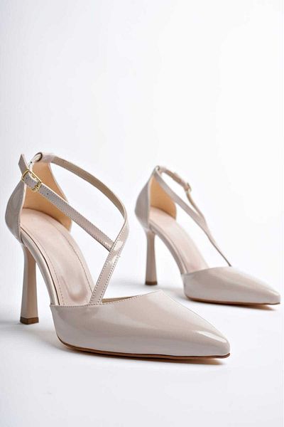 CİMİLİ SHOES Pantofi cu toc cu bretele în față pentru femei