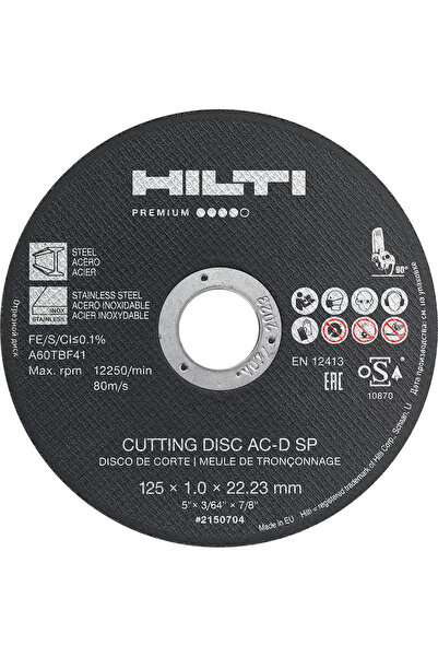 Hilti 115x2,5 Kesme Kesici Taşı