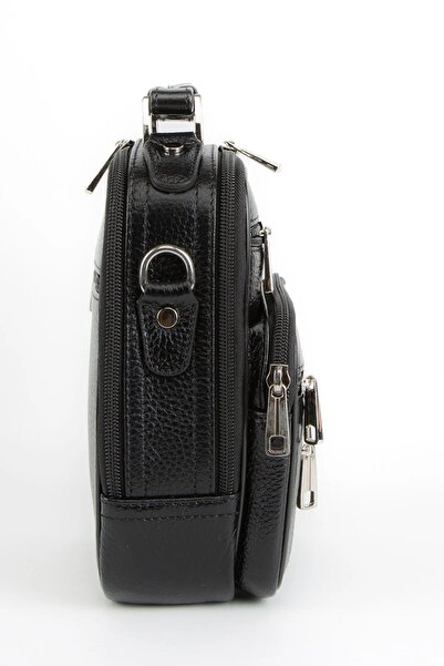 Fiyaka Traum 230 Genuine leather men's clutch bag men's messenger bag BLACK