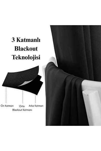 Pyramid Home Rustic Eyelet Satin Blackout Blackout Sunshade