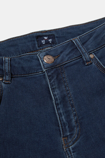 W Collection Regular Dark Blue Jean Pants