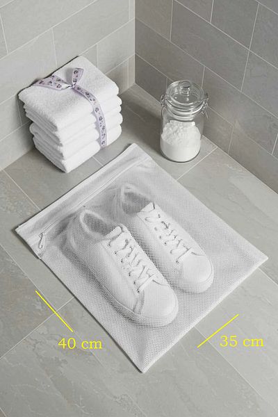 PARİS HOME Shoe Washing Net Bag 35X40 cm Shoe Slipper Washing Net