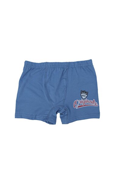 Bebelop Erkek Çocuk Athletic Depth Desenli Atlet Boxer 2'li Alt Üst Takım