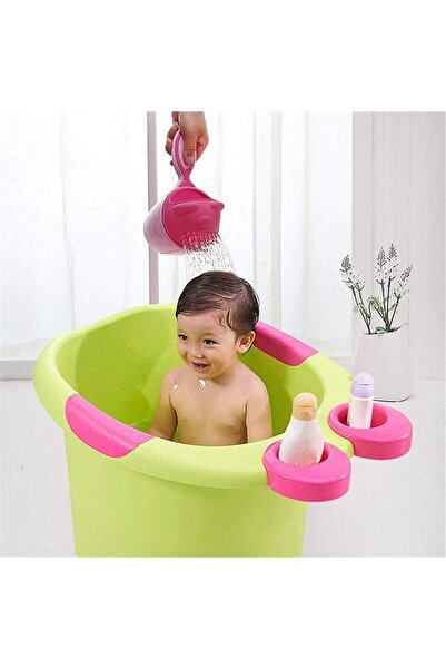 erorex Baby Dipper Bath Rinse Cup Cartoon Bear Shampoo Rinser Shower Sprinkler Spoon Bathroom Accessories