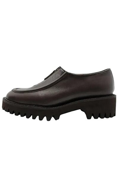 Poletto HAKİKİ DERİ KAHVE Loafer Düz 780 14