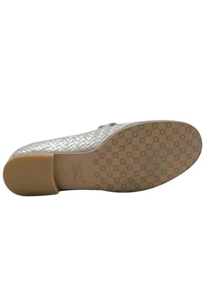 Poletto HAKİKİ DERİ ALTIN Loafer Düz 04 2016 80