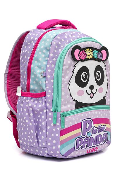 Wia Original Premium Comfort Model Waterproof Two Main Compartment Primary School 3-Piece School Backpack Set