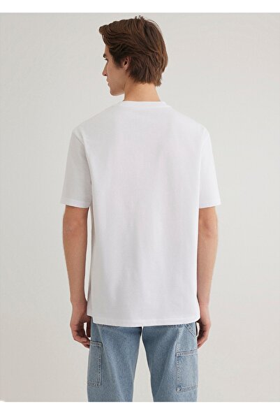 Mavi чоловіча футболка з логотипом, вільного крою