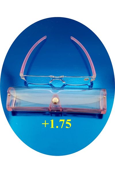 TAN EXPRESS Reading Glasses & Computer Glasses +1.75 (Lens 4.7X2 cm) 1 Piece