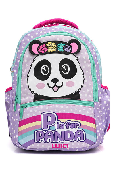 Wia Original Premium Comfort Model Waterproof Two Main Compartment Primary School 3-Piece School Backpack Set