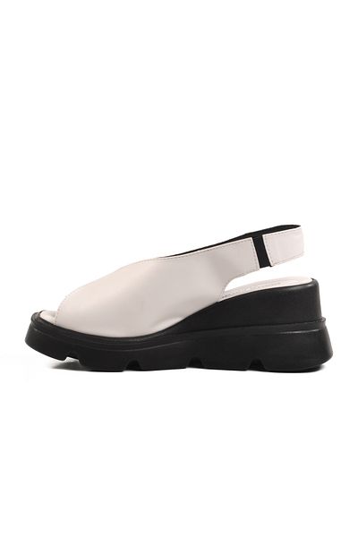 Pierre Cardin شبشب نسائي أبيض عالي النعل PC-7533 Z