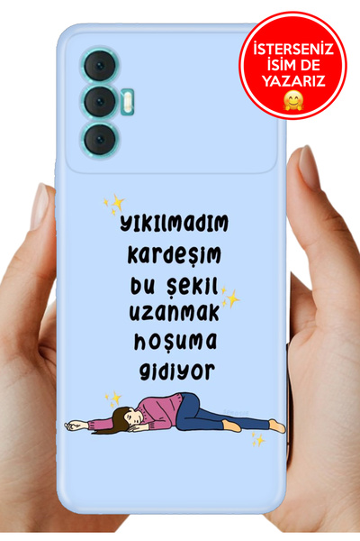 TECNO Spark 8 Pro Kılıf Desenli Baskılı Kamera Korumalı ZRR Silikon Yıkılmadımmm